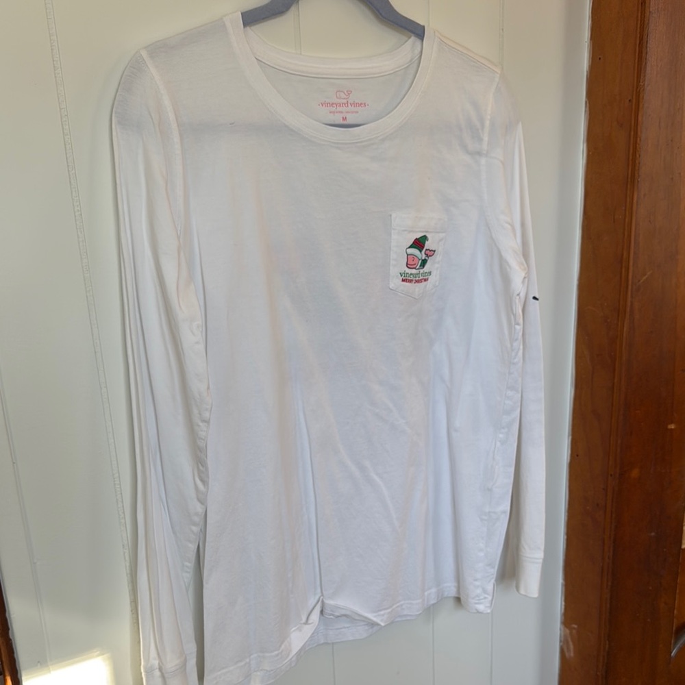 Vineyard Vines White Long Sleeve Shirt